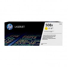 HP 508X - High Yield - yellow - original - LaserJet - toner cartridge (CF362X) - for LaserJet Enterp